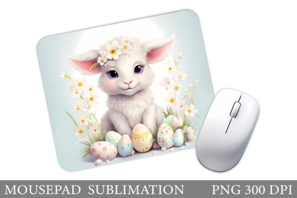 Download Lamb Mouse Pad. Easter Mouse Pad Design - Easter mouse pad Collection