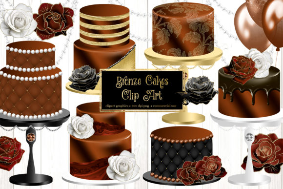 Download Bronze Cakes Clipart - Premium Resources
