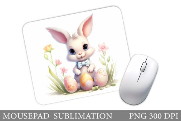 Download Bunny Mouse Pad. Easter Mouse Pad Design - Easter mouse pad Collection
