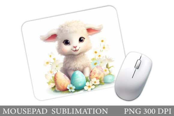 Download Lamb Mouse Pad. Easter Mouse Pad Design - Easter mouse pad Collection