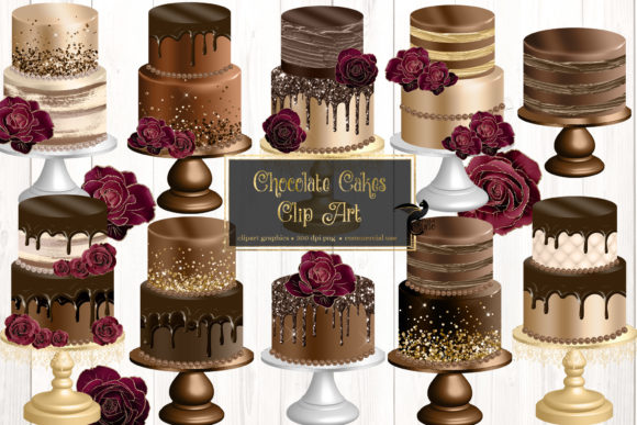 Download Chocolate Cakes Clip Art - Premium Resources