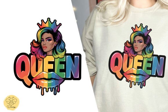Download Queen Lips LGBT Rainbow PNG - Lgbt rainbow png Collection